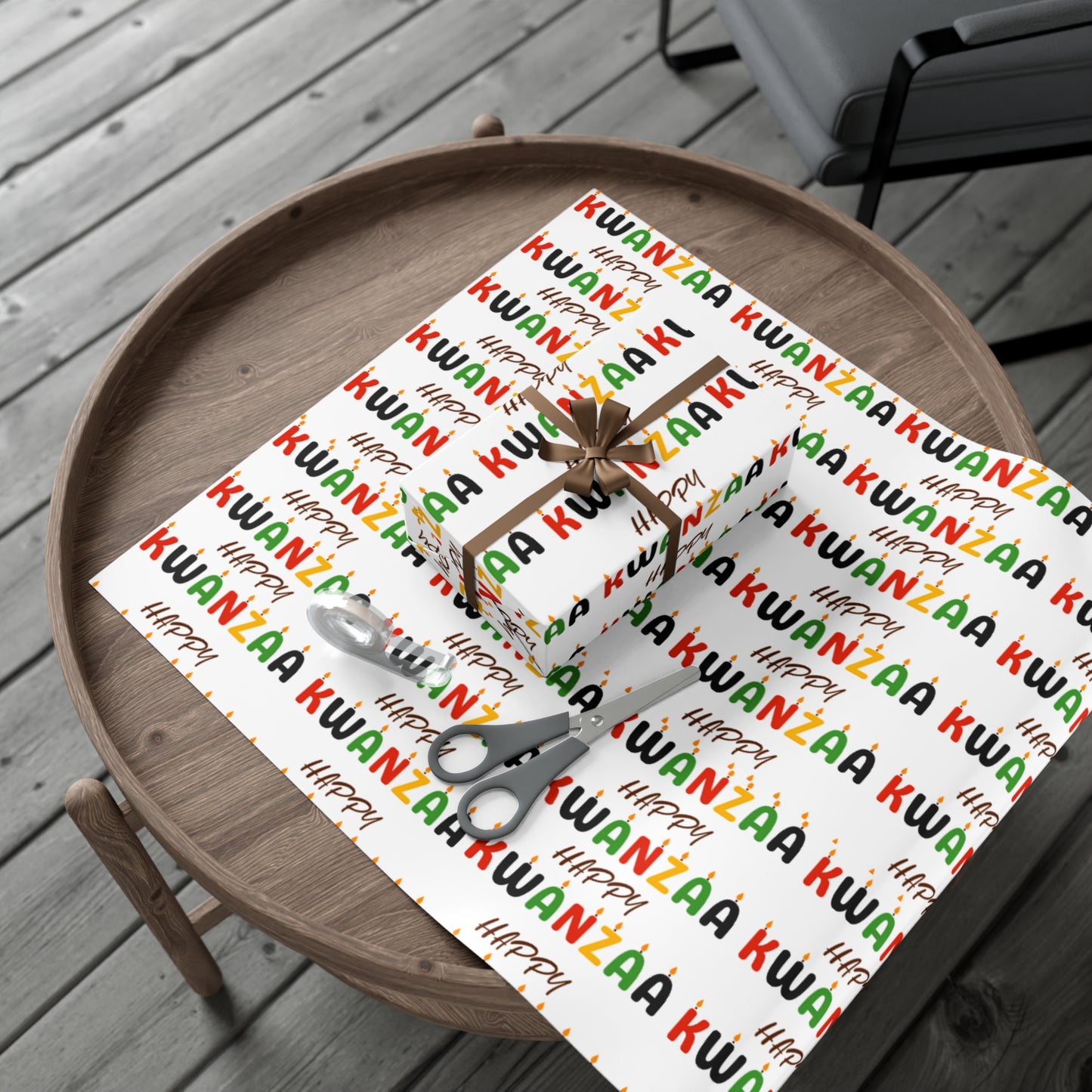 Happy Kwanzaa Gift Wrapping Papers