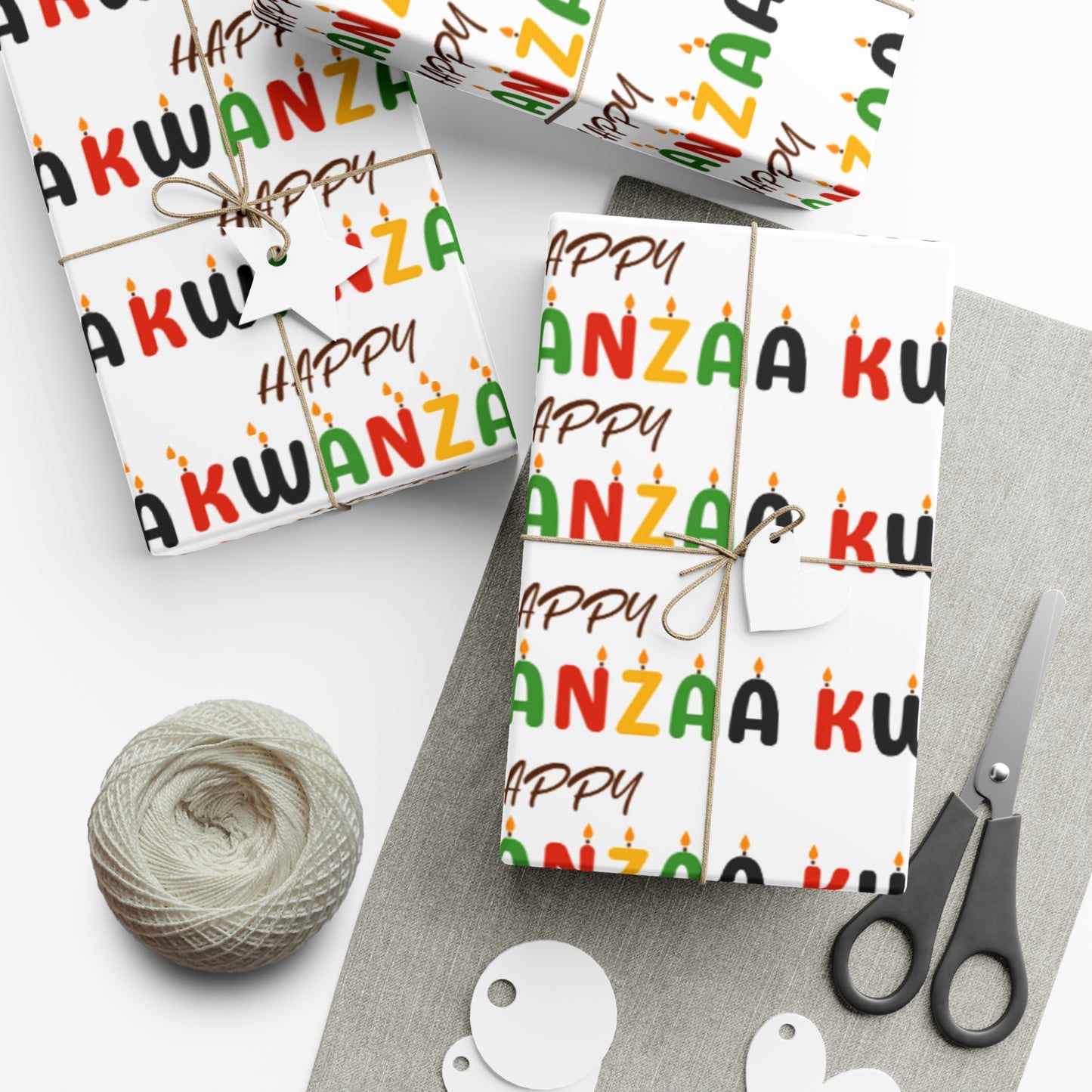 Happy Kwanzaa Gift Wrapping Papers