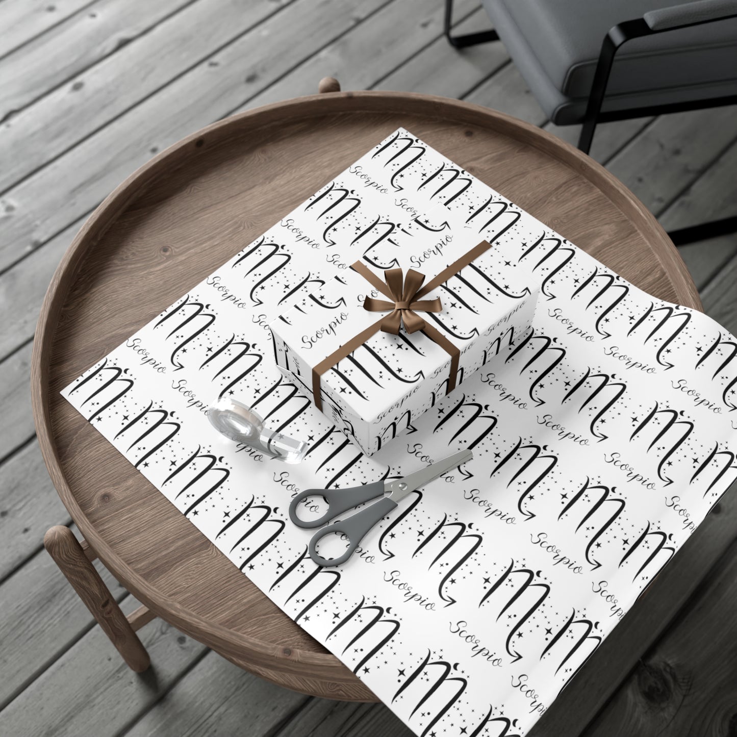 Scorpio Gift Wrap Papers