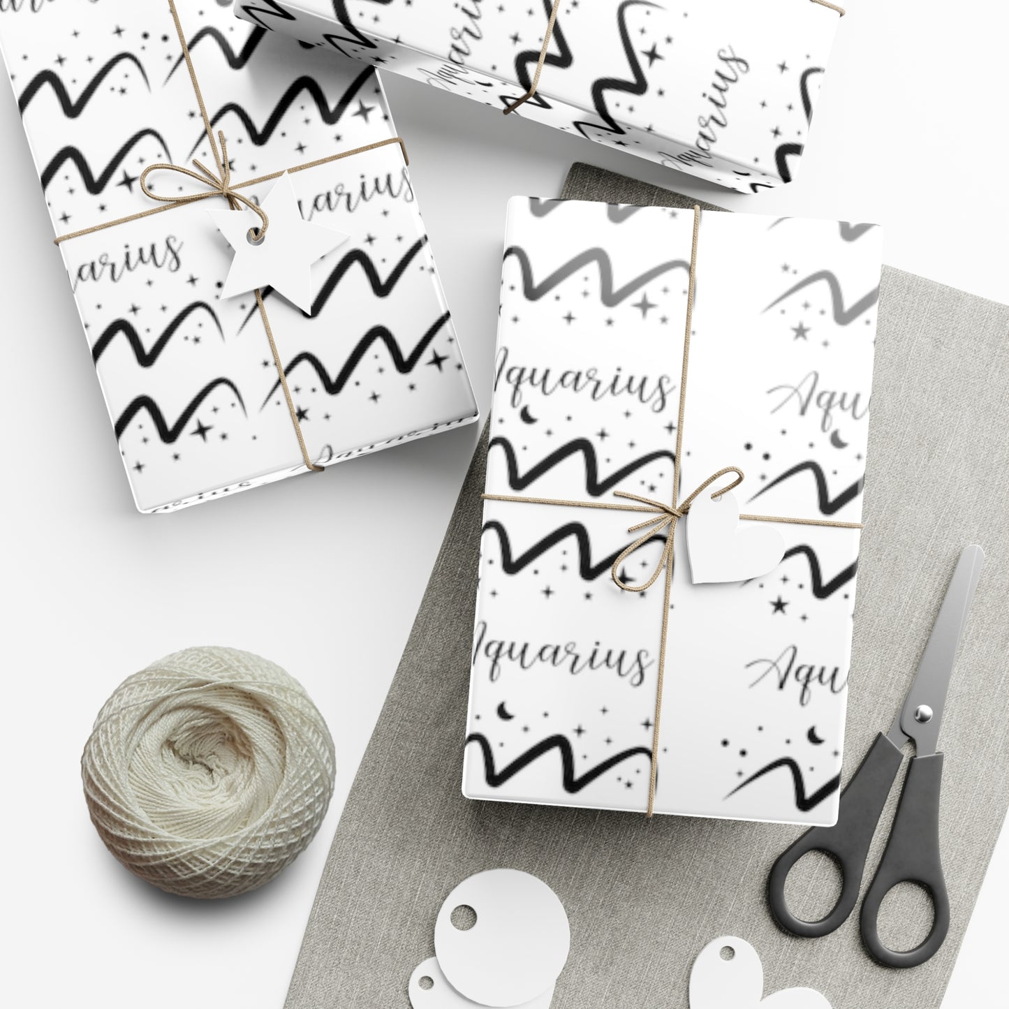 Aquarius Gift Wrap Papers