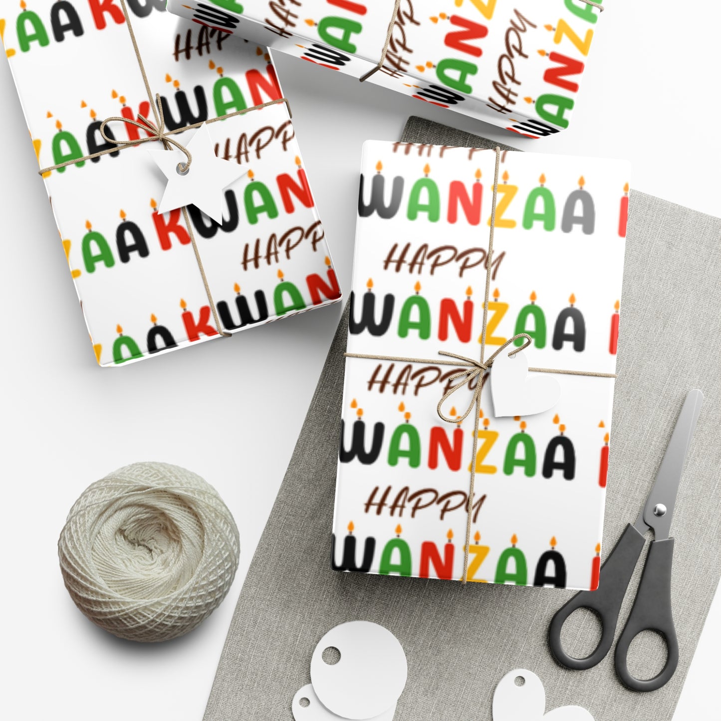 Happy Kwanzaa Gift Wrapping Papers