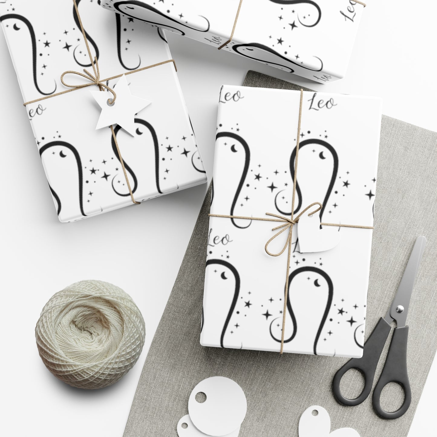 Leo Gift Wrap Papers