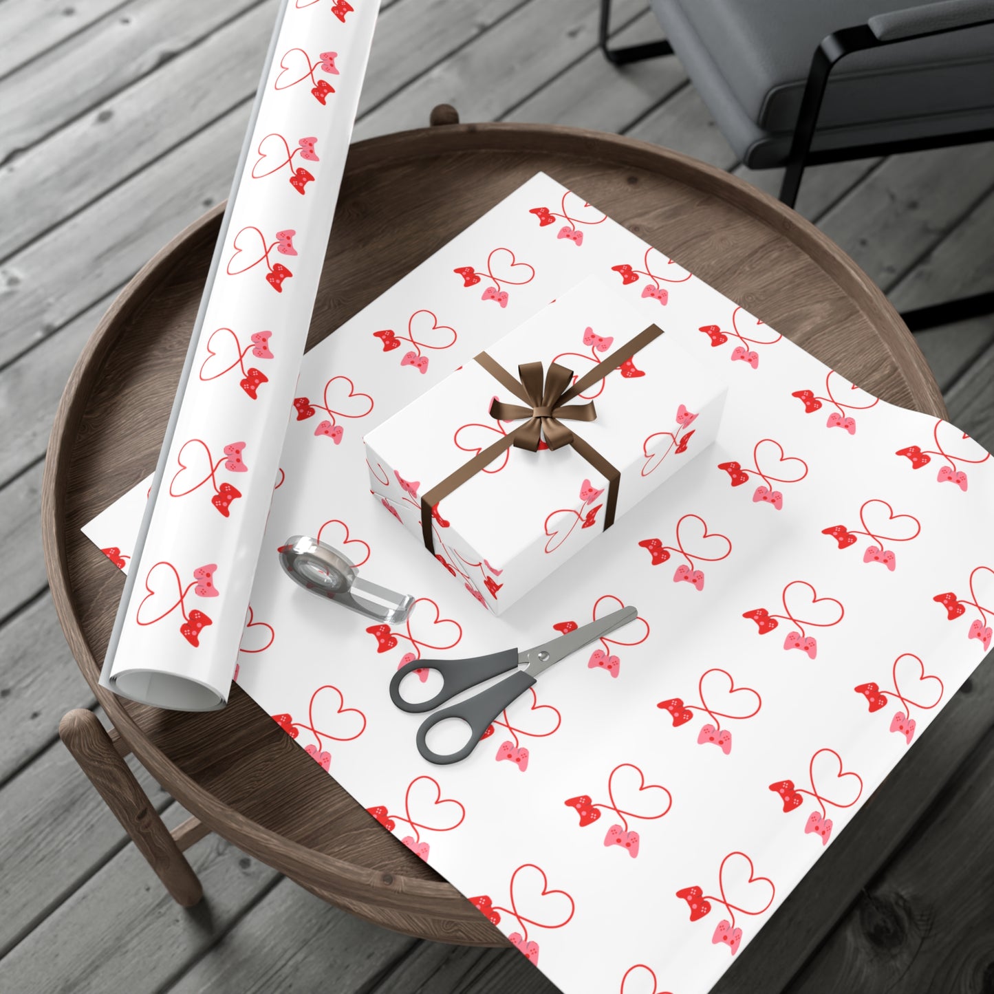 Gaming Lovers Wrapping Paper