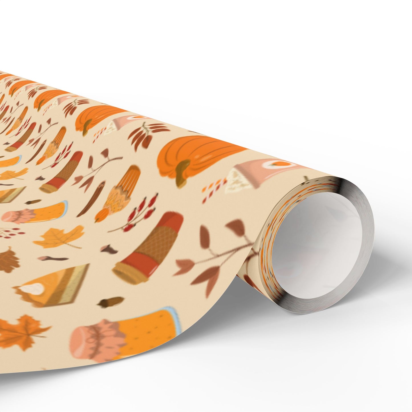 Pumpkin Spice Wrapping Papers