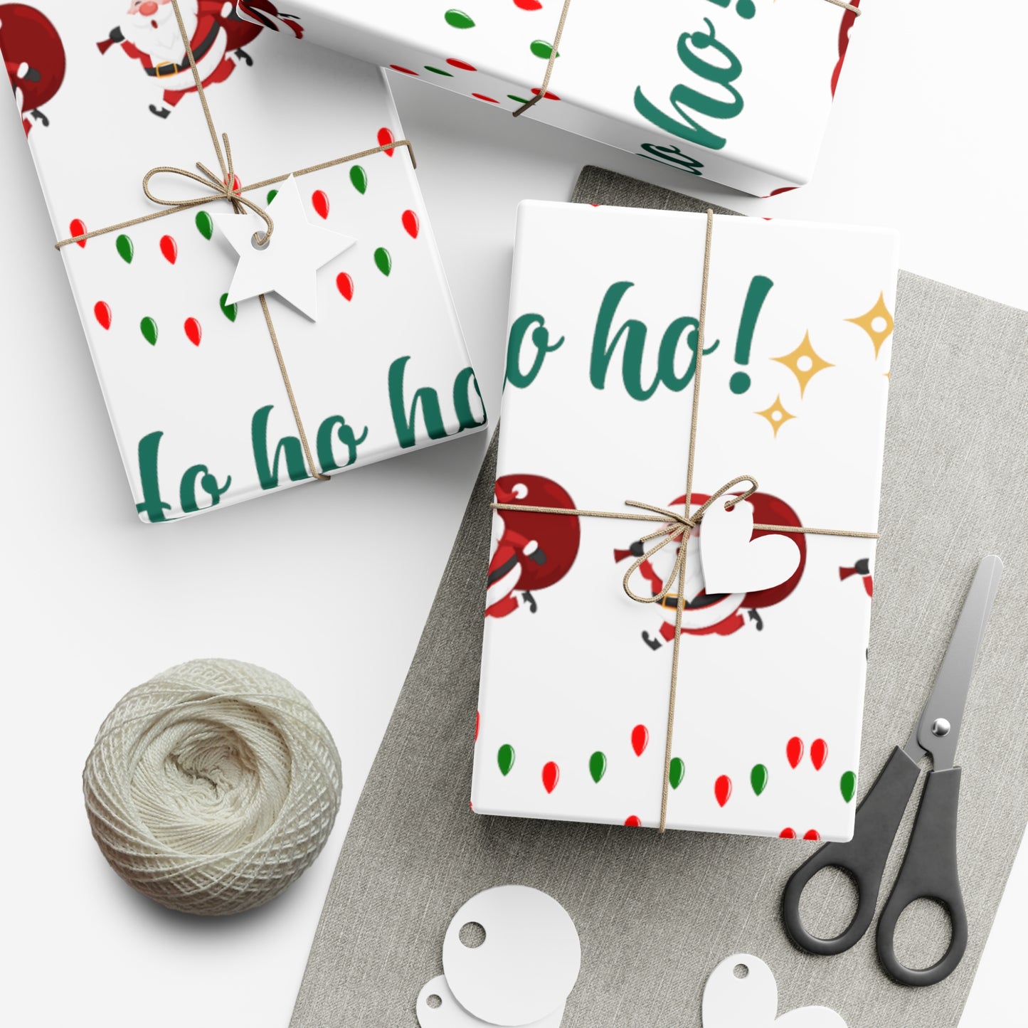 Santa Gift Wrapping Papers