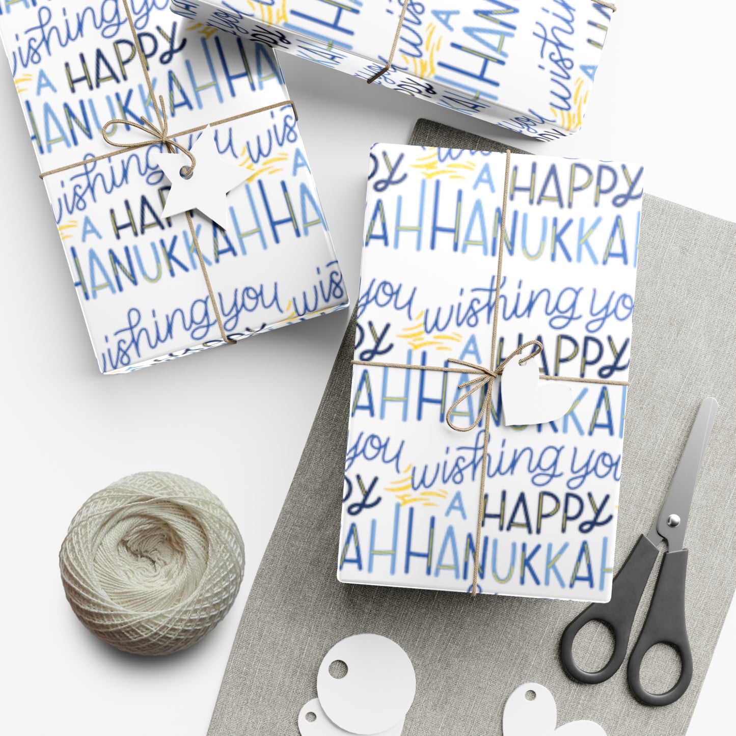 Hannukah Gift Wrap Papers