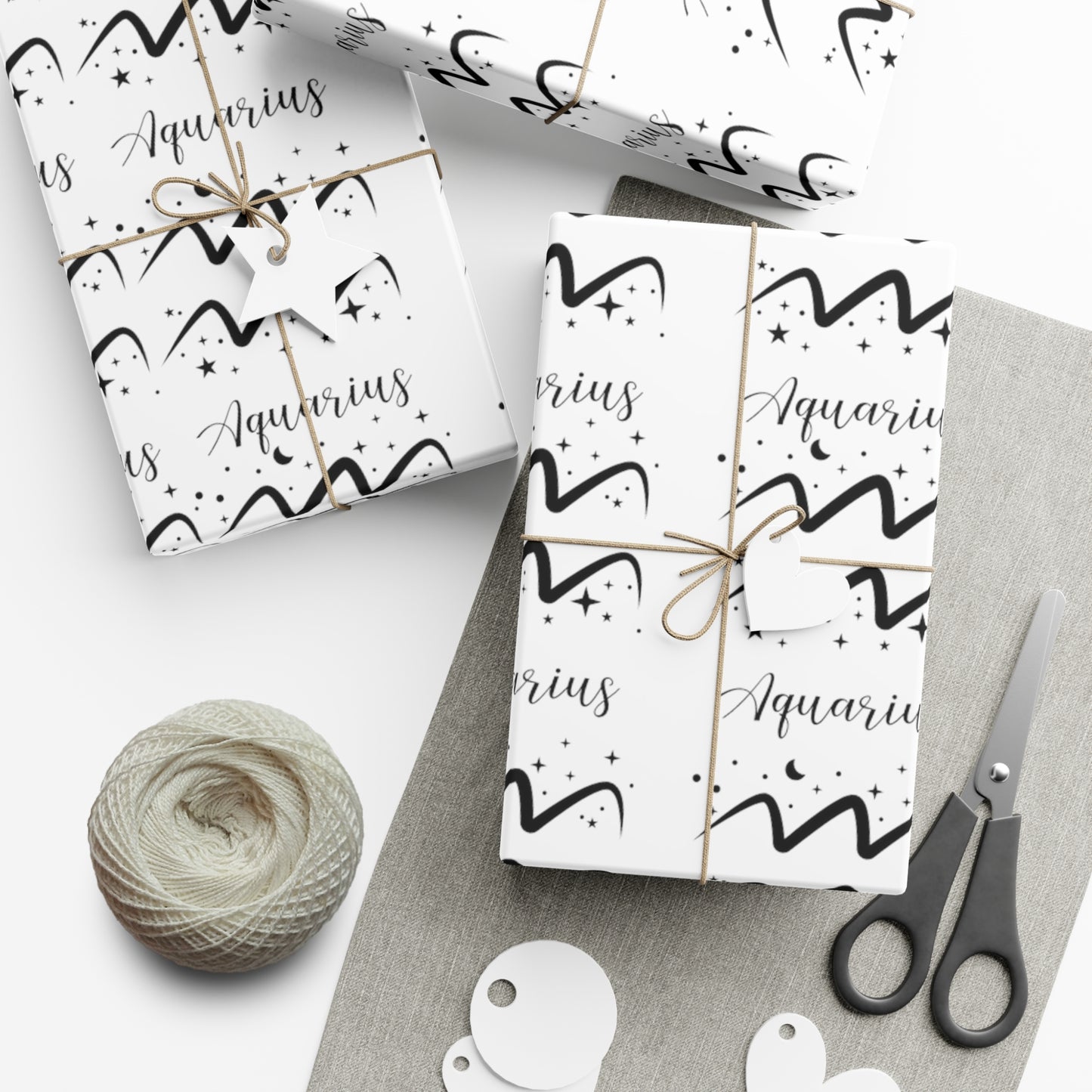 Aquarius Gift Wrap Papers