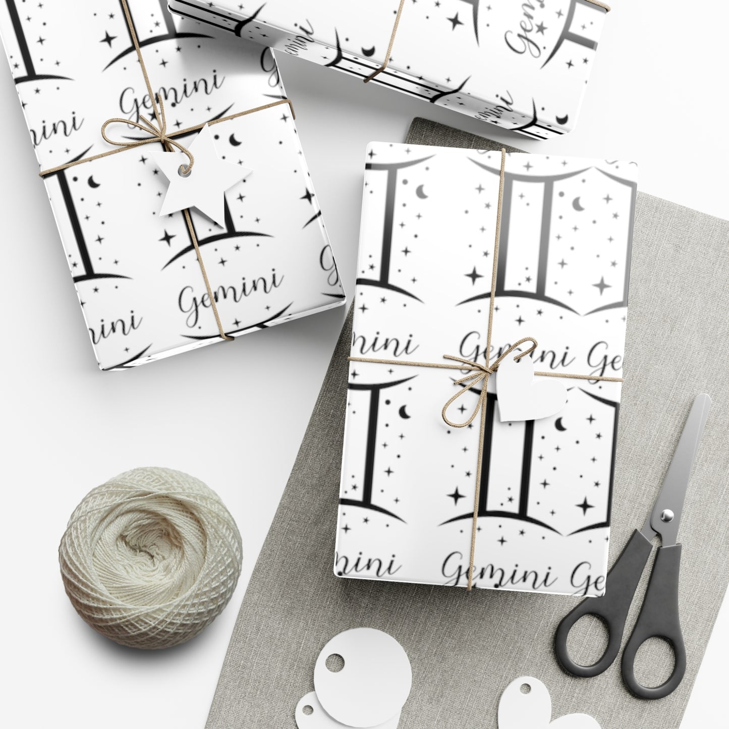 Gemini Gift Wrap Papers