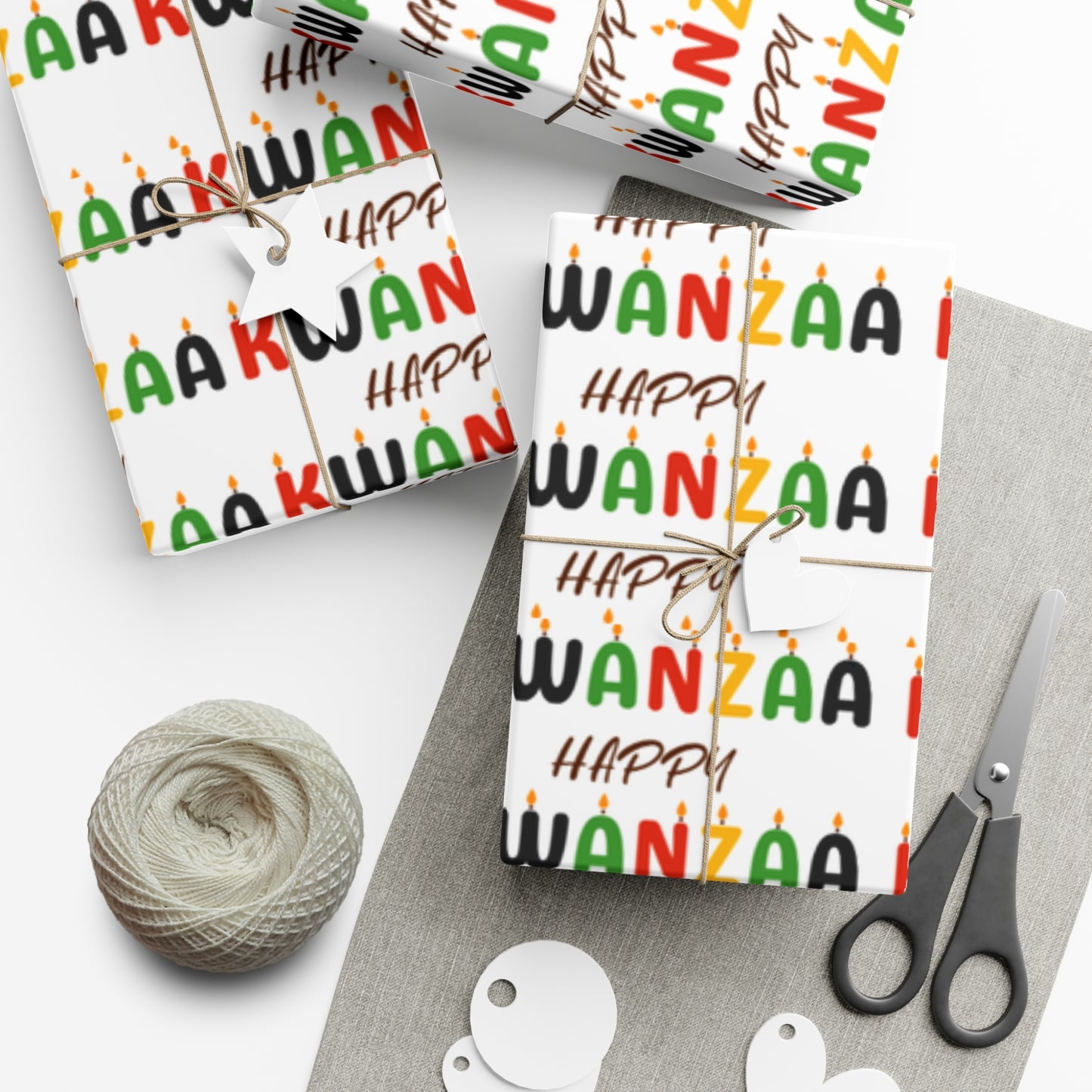 Happy Kwanzaa Gift Wrapping Papers