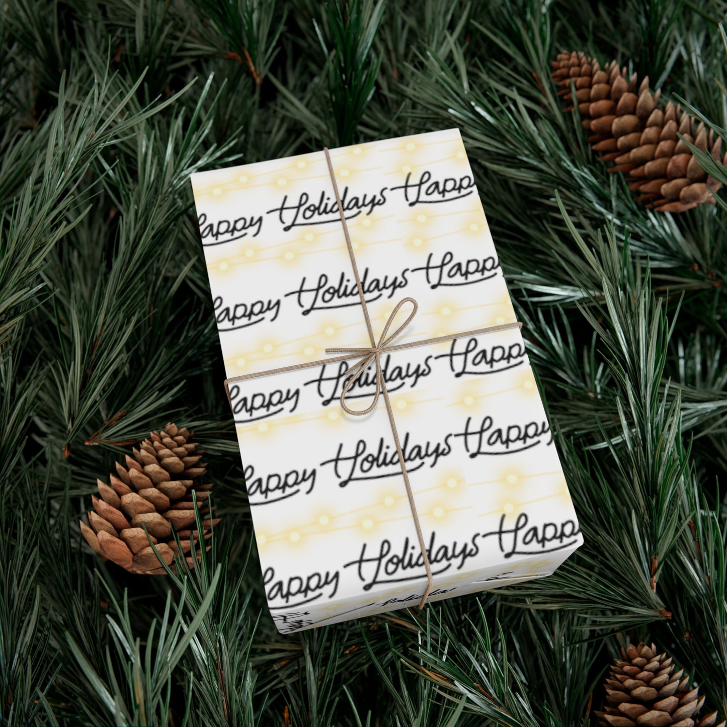 Happy Holidays Gift Wrap Papers