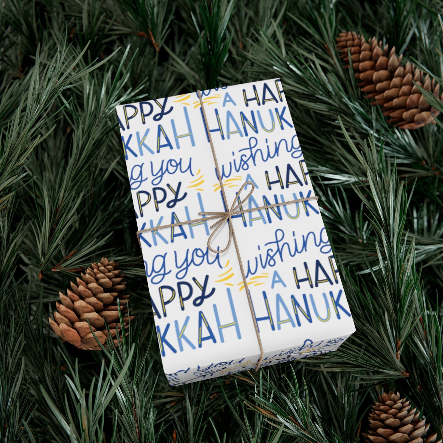 Hannukah Gift Wrap Papers