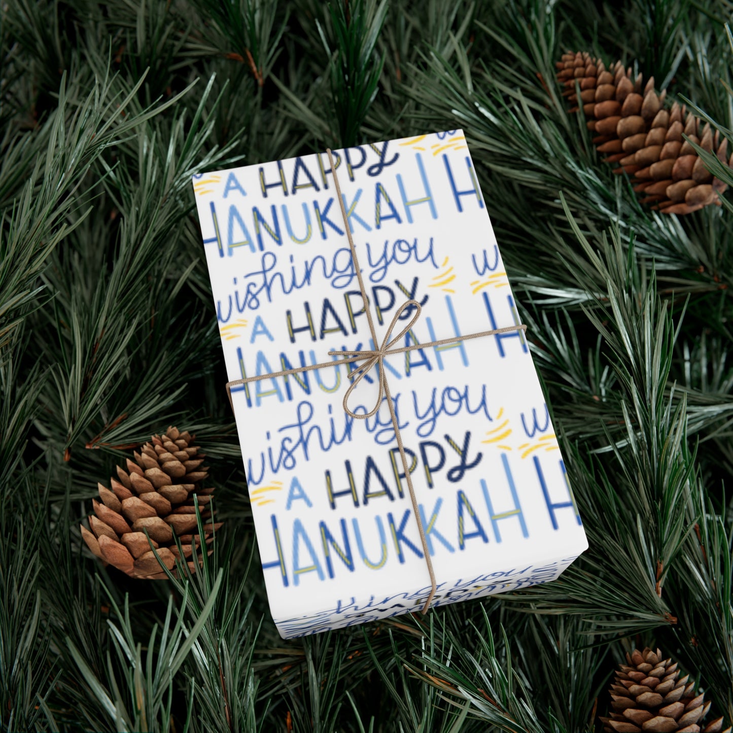 Hannukah Gift Wrap Papers